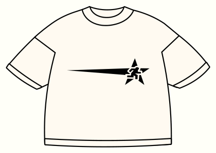 Water Council Star · Boxy Oversized Heavy Scour T-Shirt